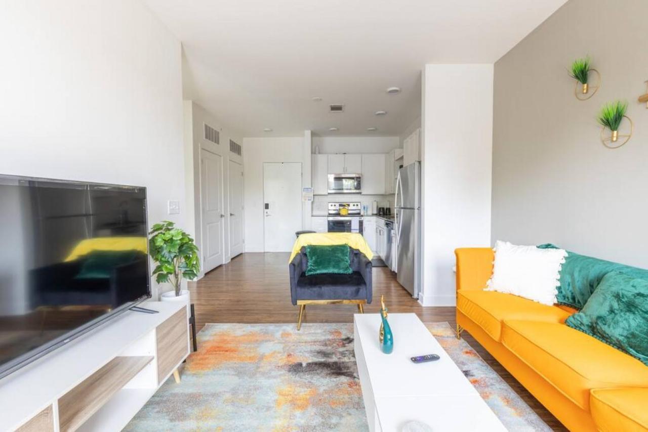 インディアナポリスModern Upscale 1Br Fountain Squareアパートメント エクステリア 写真