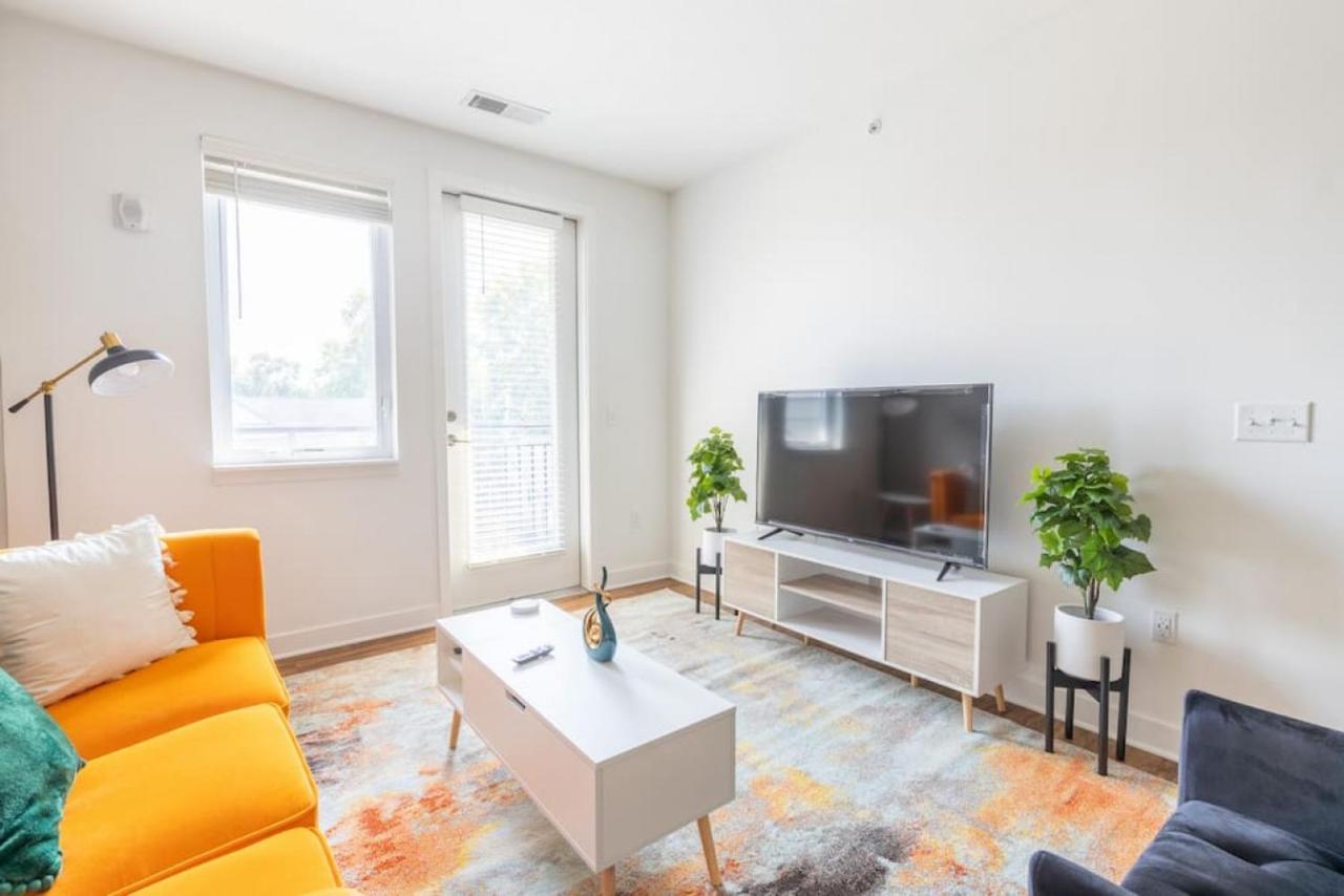 インディアナポリスModern Upscale 1Br Fountain Squareアパートメント エクステリア 写真