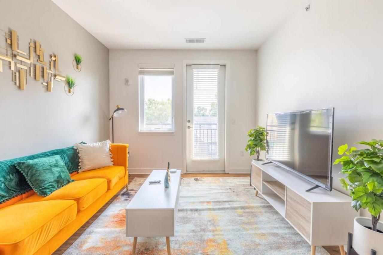 インディアナポリスModern Upscale 1Br Fountain Squareアパートメント エクステリア 写真