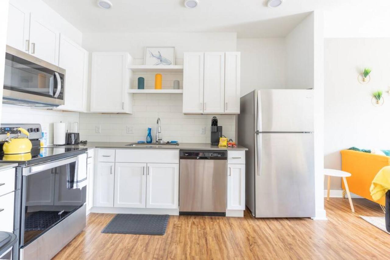インディアナポリスModern Upscale 1Br Fountain Squareアパートメント エクステリア 写真